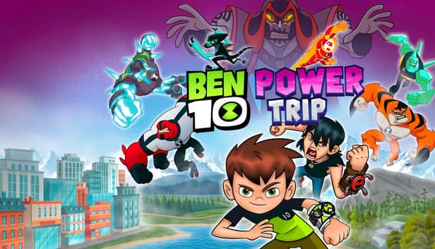 Capa do jogo Ben 10: Power Trip
